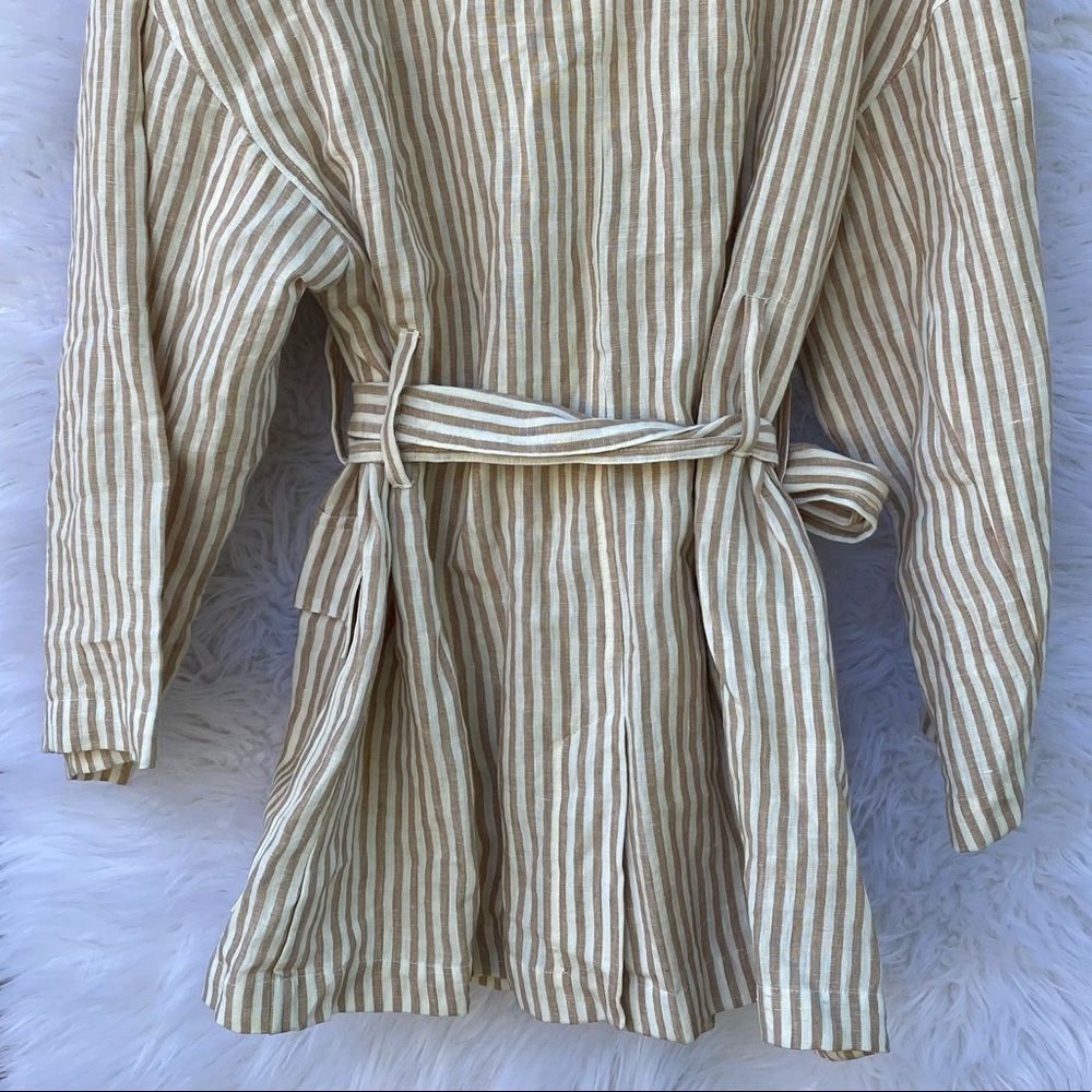 NEW Mara Hoffman Atticus linen blend jacket - Picture 4 of 6